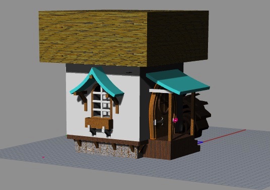 House left side
